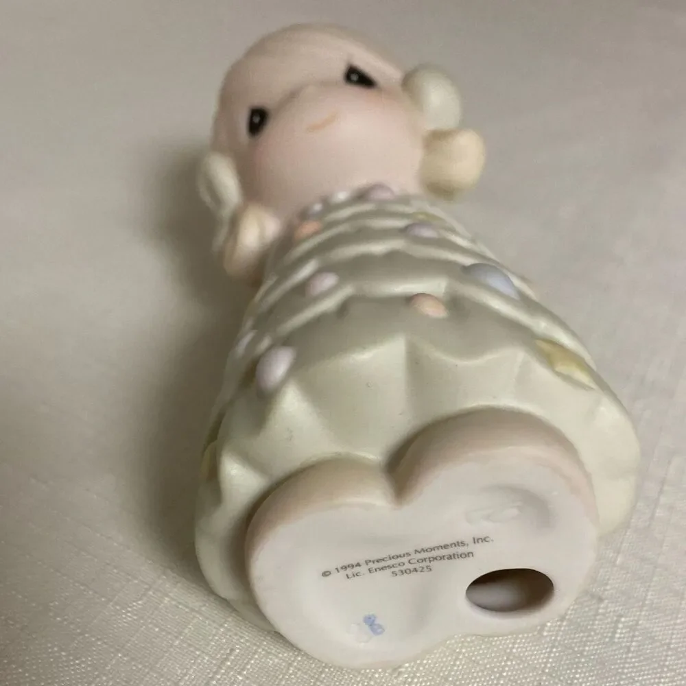 Precious Moment As Pretty As Christmas Tree Figurine Collectible Home Porcelain